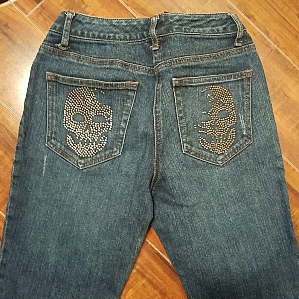 INC Jeans skeleton design 2p
